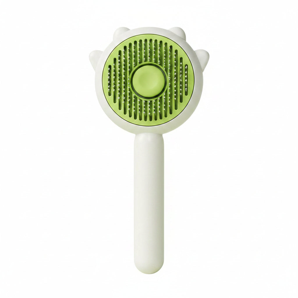 Pet Hair Cleaner Brush Cat Grooming Brush With Release Button Pet Hair Cleaner Brush Cat Grooming Brush Long Or Short Hair Cats Dogs Pet Massage BrushesComb For Cat Dog.......