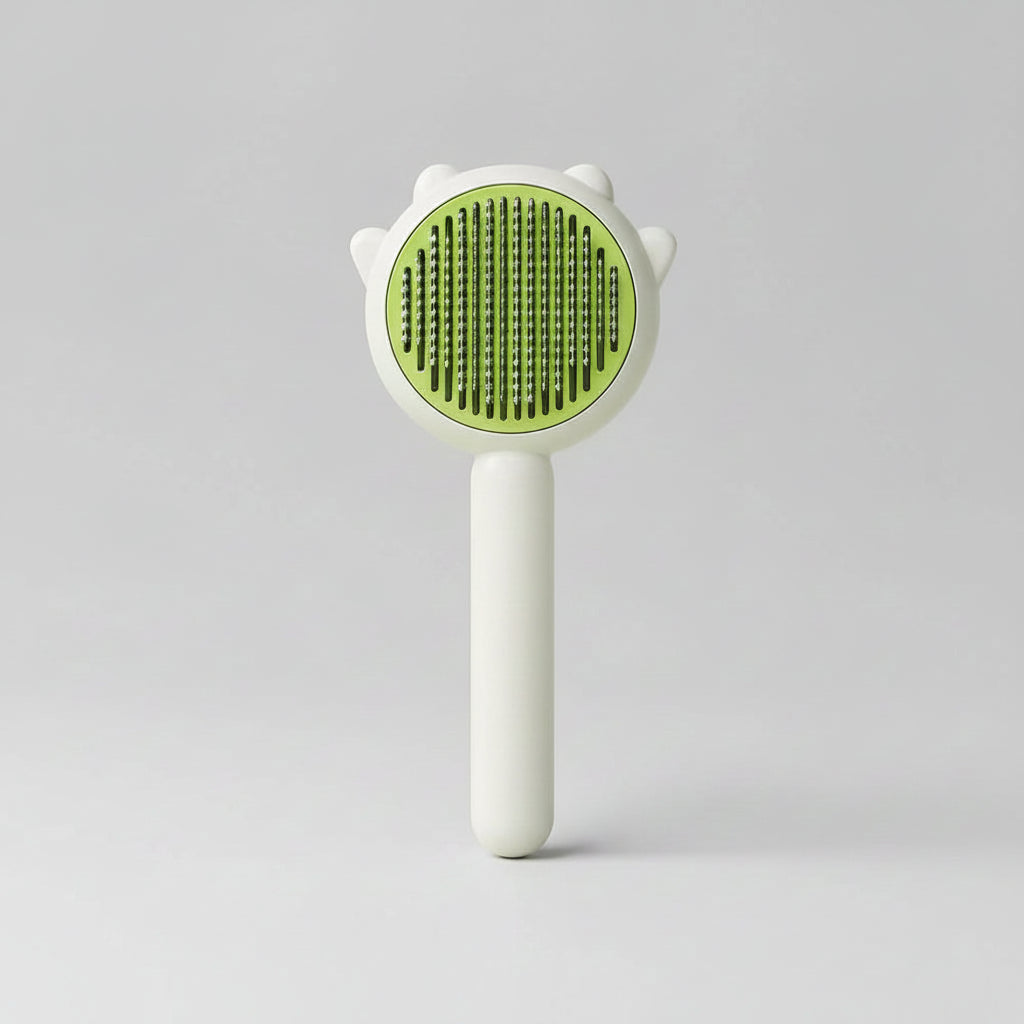 Pet Hair Cleaner Brush Cat Grooming Brush With Release Button Pet Hair Cleaner Brush Cat Grooming Brush Long Or Short Hair Cats Dogs Pet Massage BrushesComb For Cat Dog.